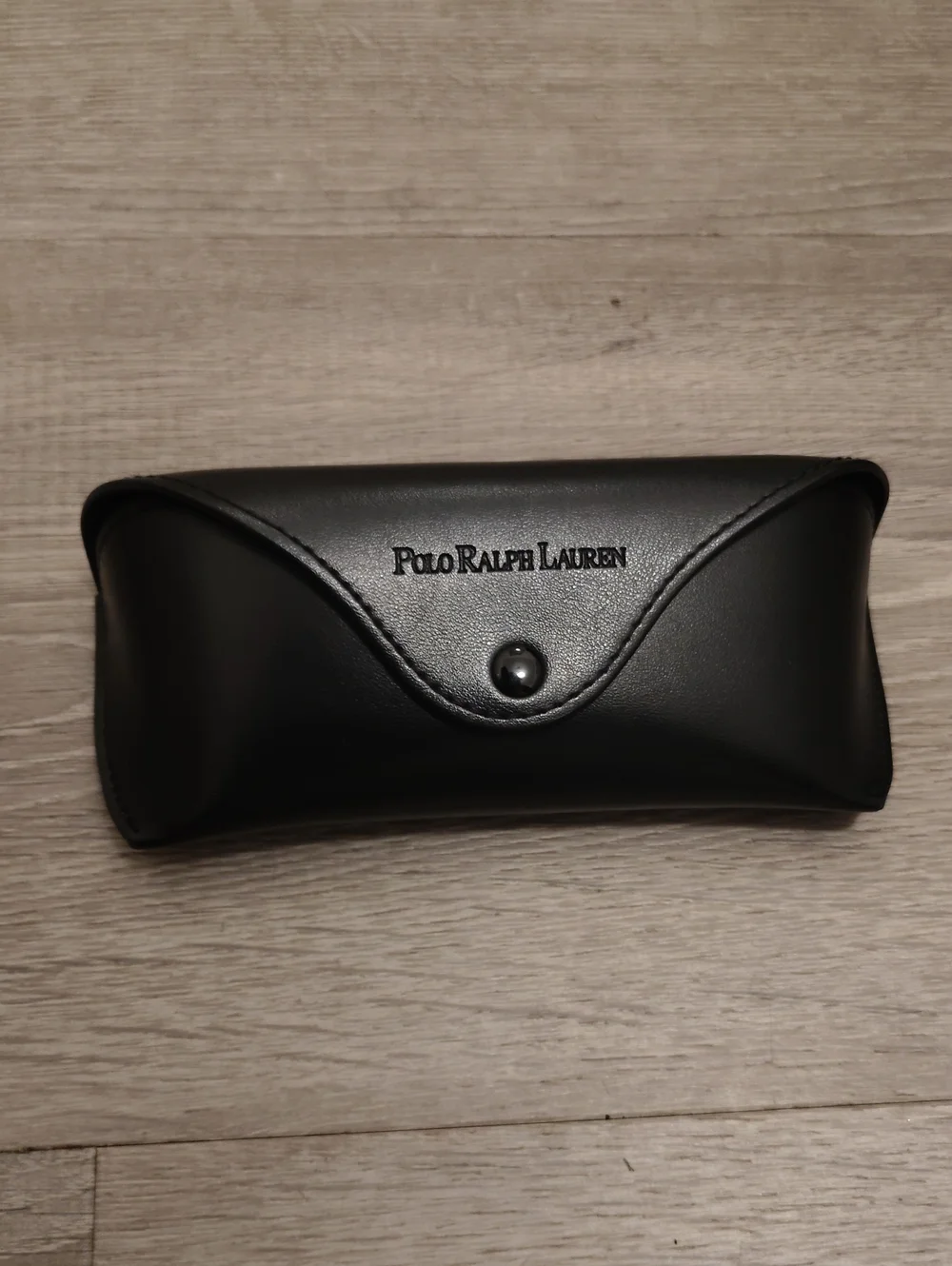 Polo by Ralph Lauren Black Leather Eyewear Case
